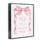 Stupell Industries Feminine Encouragement Ribbon Framed Giclee, design by Cindy Jacobs